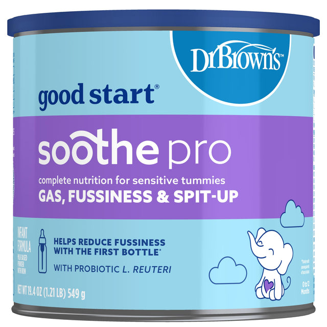 Good Start | Dr. Brown's Soothe Pro, Baby Formula Powder,19.4 Ounce