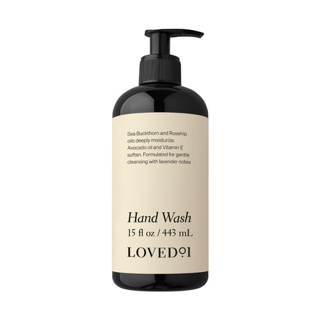Loved01 Hand Wash, Lavender, 15 oz