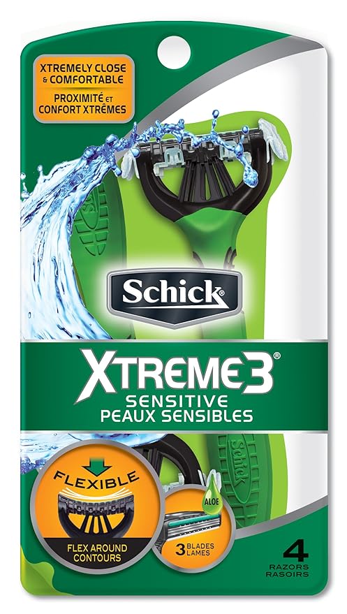 Schick Xtreme 3 Reload 5 Cartridges One Razor