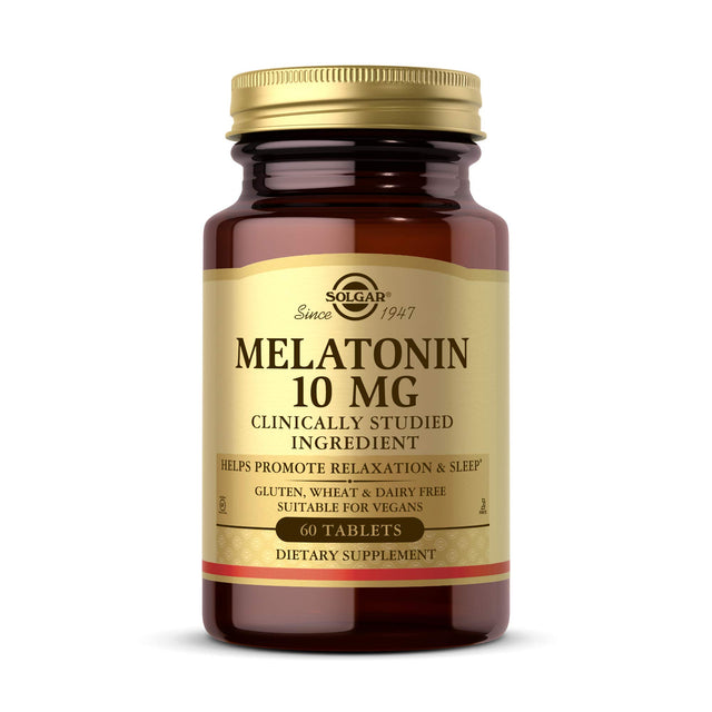 Solgar Melatonin 10 mg, 60 Tablets