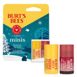 Burt’s Bees Holiday Minis Lip Balm Gift Set, Natural Origin Lip Care, 2 Tubes, 0.049 oz.