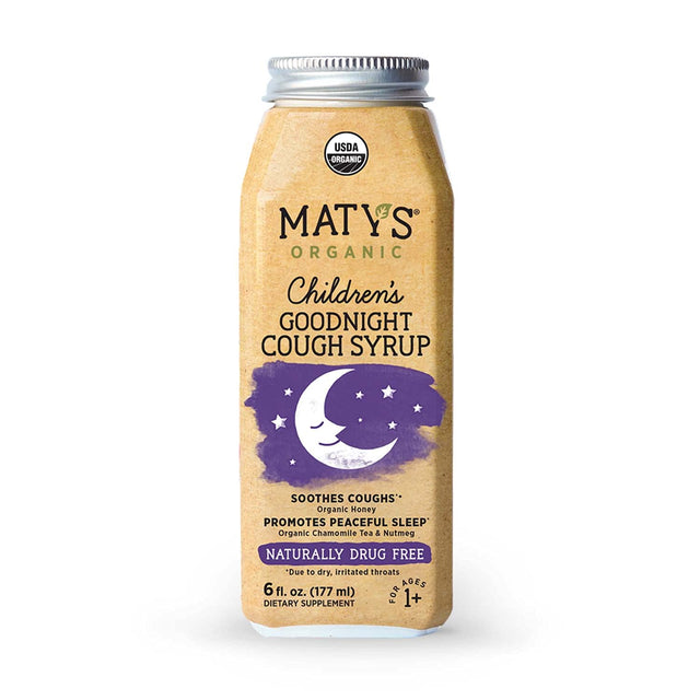 Maty's Organic Children's Goodnight Cough Syrup