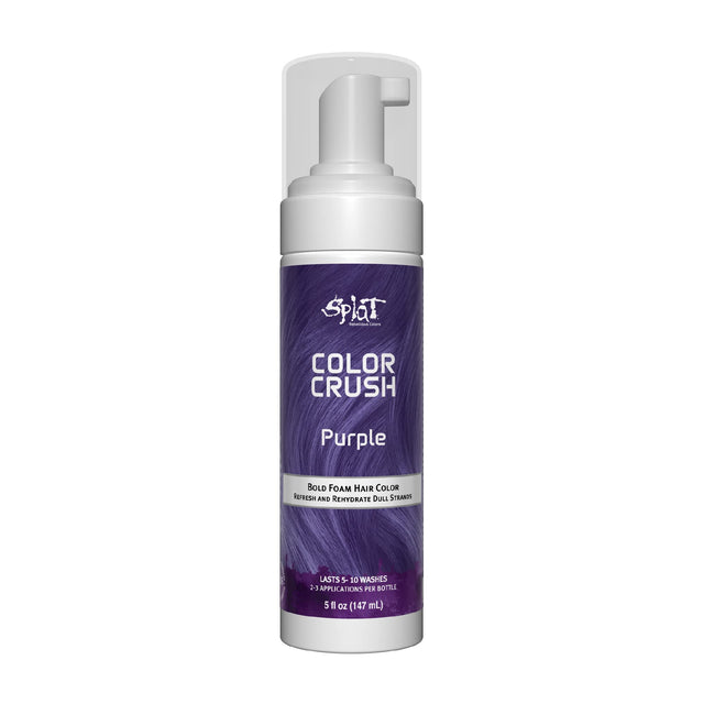 Splat Color Crush Bold Foam Hair Color, Purple, 5 oz