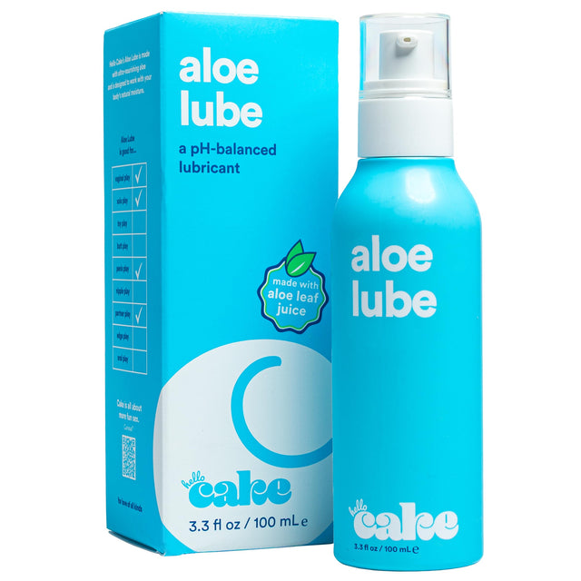 Hello Cake Aloe-Based Personal Lubricant, 3.3 fl oz