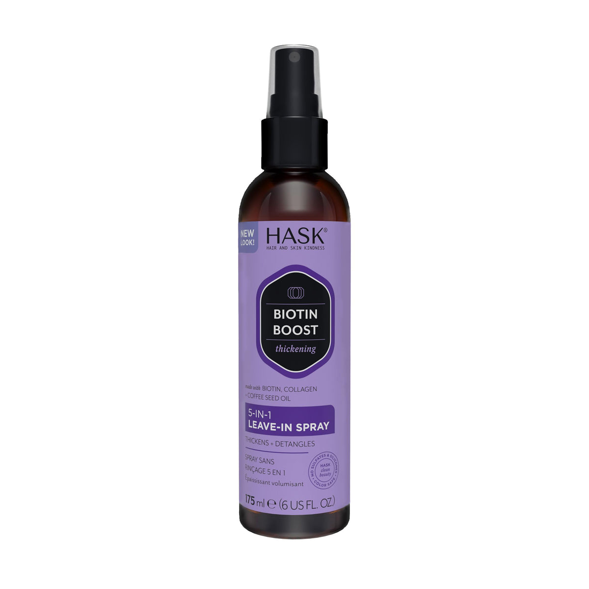 HASK Thicken Biotin 5-in-1 Leave-In Spray, 6 fl oz