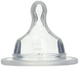 MAM Slow Flow Nipples Level 1 for newborns 0+ months, 2-count pack, designed for a smooth feeding experience with MAM baby bottles.