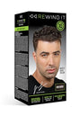 REWIND IT 10 Dark Brown Men's Hair Color, designed for a natural dark brown shade with easy application and long-lasting color for a refreshed look.